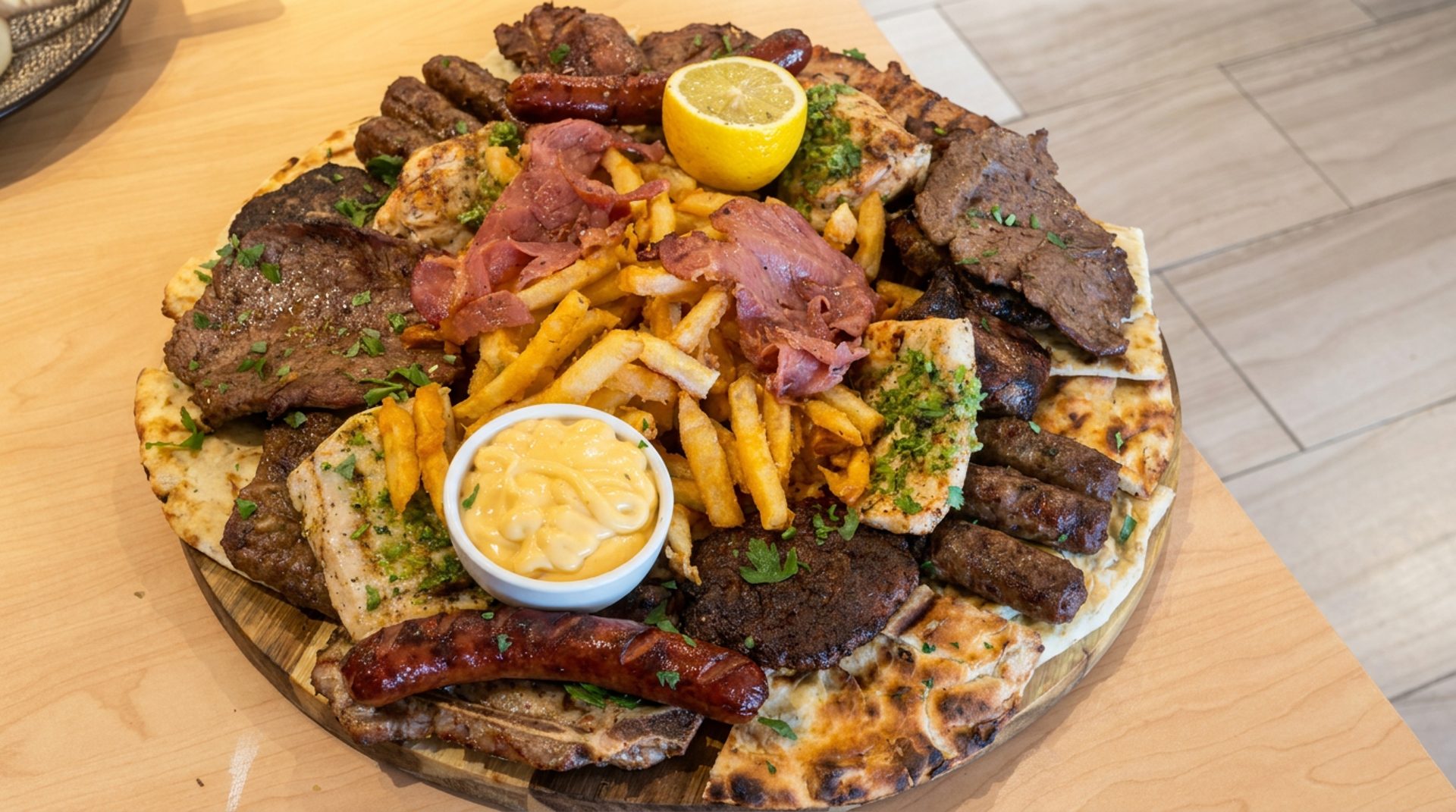 The shared table